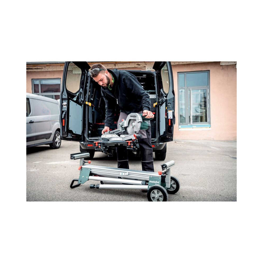 Scie à onglet radiale filaire Metabo 613254000 KGS 254 M - 1450 W - 254 x 30 mm