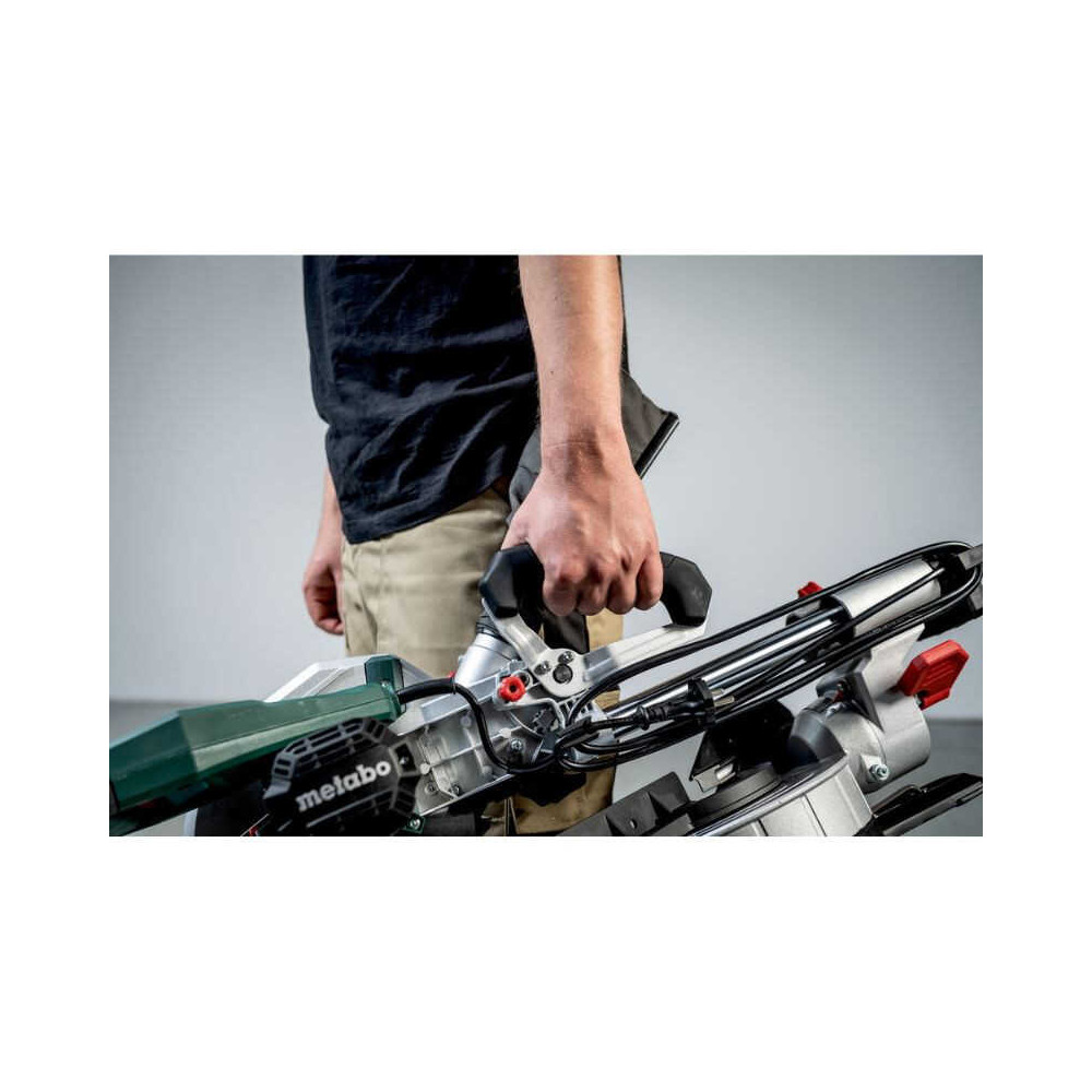 Scie à onglet radiale filaire Metabo 613254000 KGS 254 M - 1450 W - 254 x 30 mm