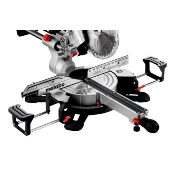 Scie à onglet radiale filaire Metabo 613216900 - 1200 W - Ø216 mm