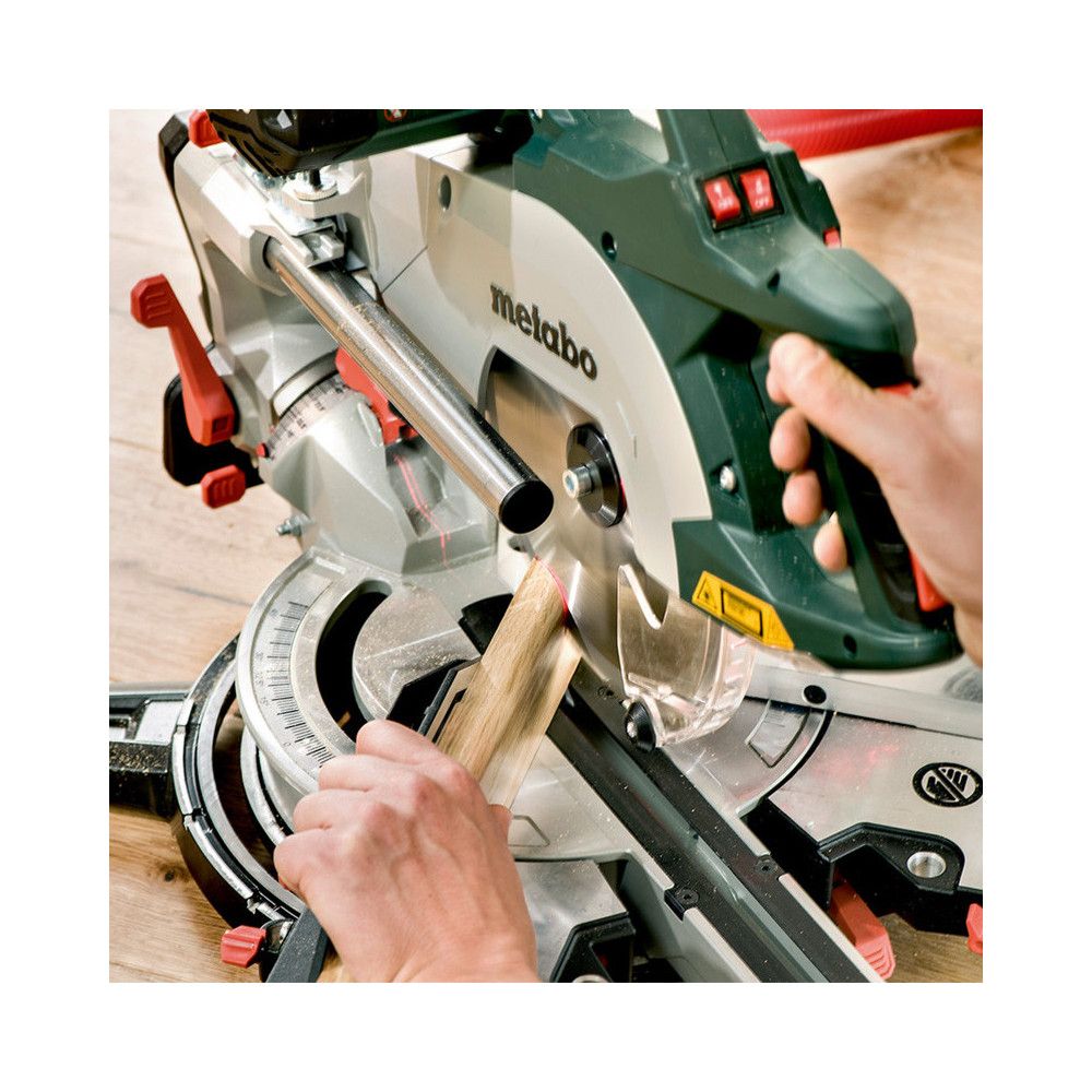 Scie à onglet radiale filaire Metabo 612216000 KGSV 72 Xact SYM - 1500 W - 216 mm
