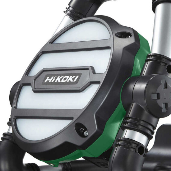 Projecteur de chantier LED sans fil HiKOKI UB18DGLL0Z - 14,4V / 18V - 250 lumens - machine nue