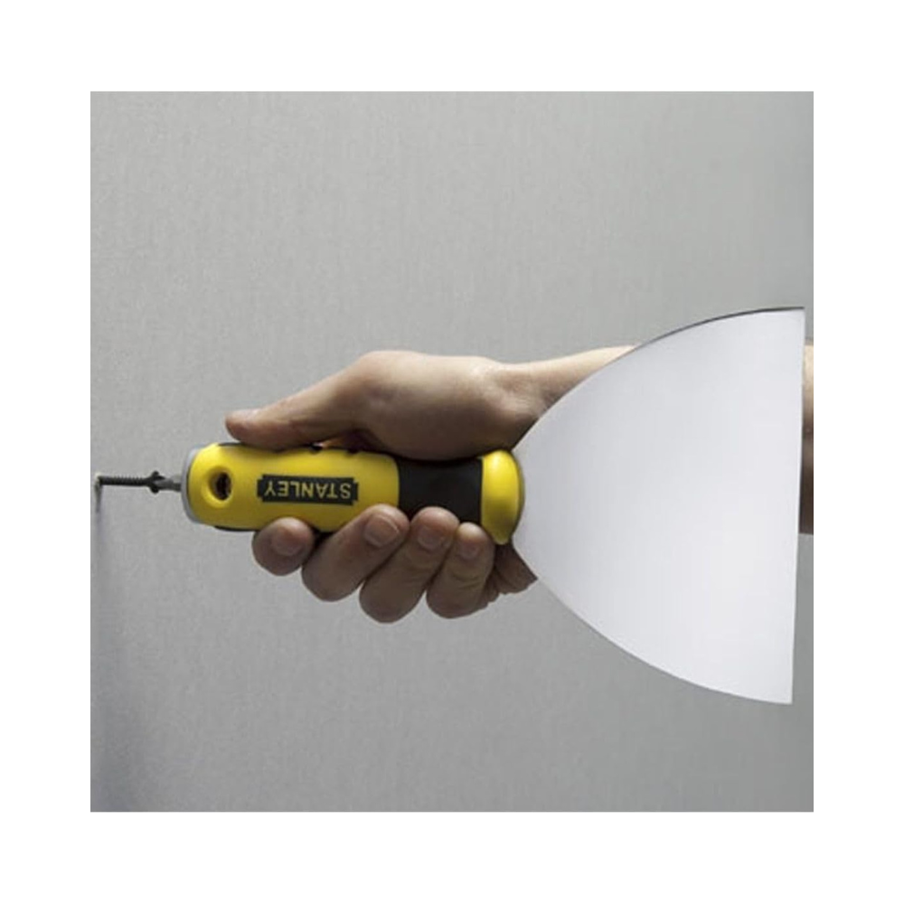 Spatule de plâtrier lame inox 152 mm avec embout Ph2 Stanley STHT0-28041