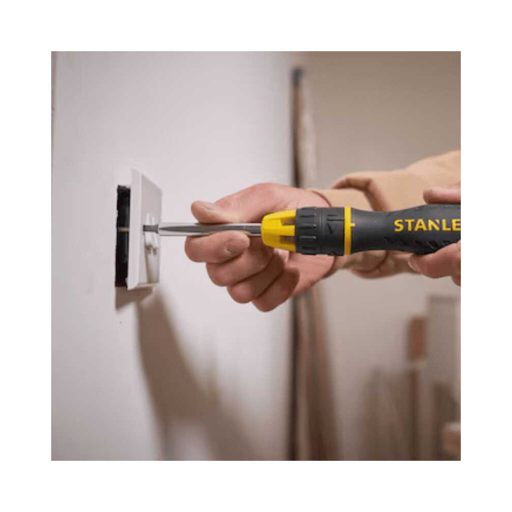 Tournevis à cliquet multi-embouts Stanley 0-68-010