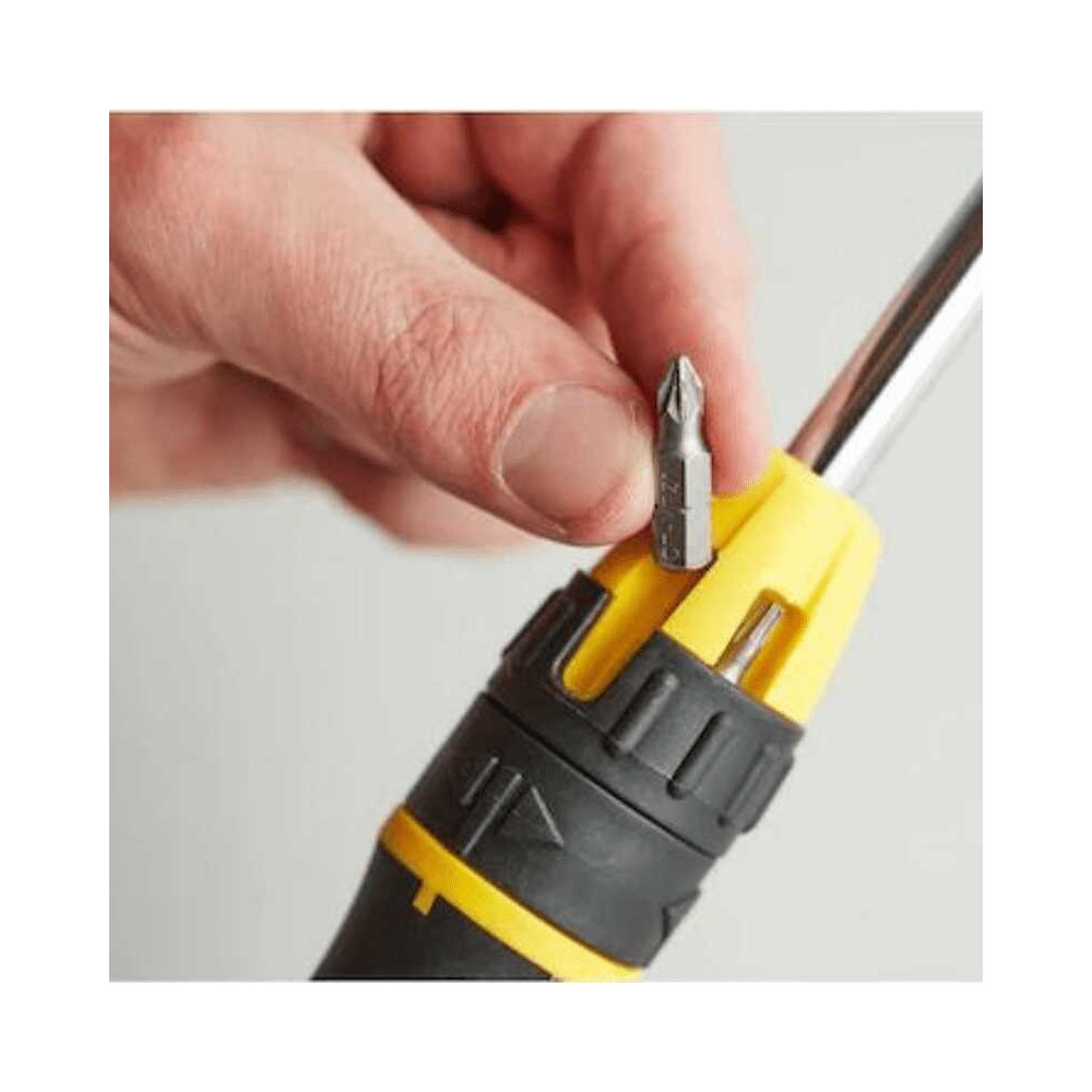 Tournevis à cliquet multi-embouts Stanley 0-68-010