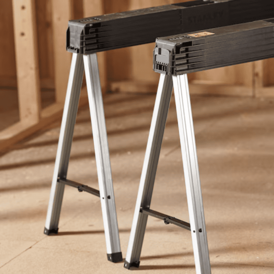 Tréteaux métalliques pliants (paire), capacité 340 kg MAX Stanley 1-97-475