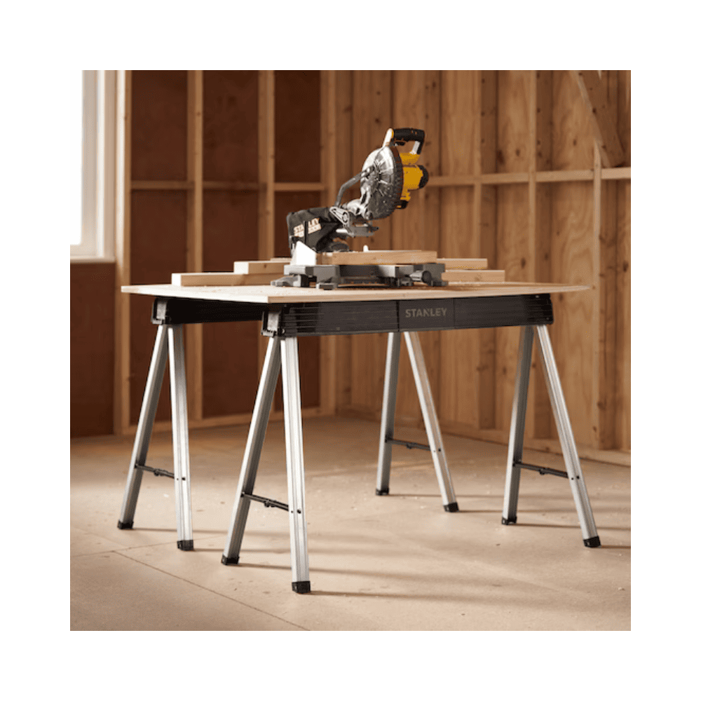 Tréteaux métalliques pliants (paire), capacité 340 kg MAX Stanley 1-97-475