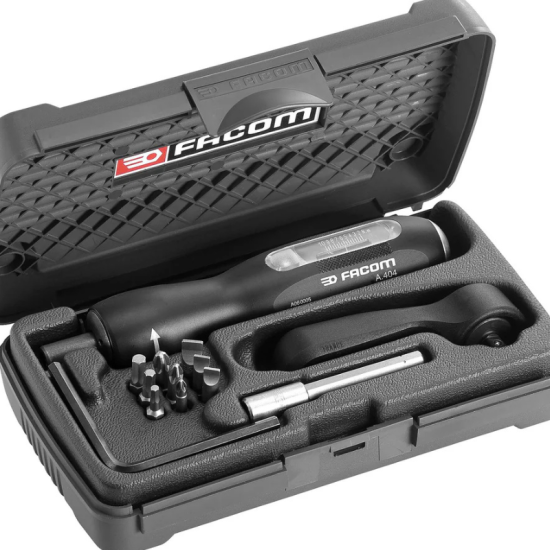 Coffret tournevis dynamométrique Facom A.402J2 - 0,5 à 2,5 N.m - embouts de vissage