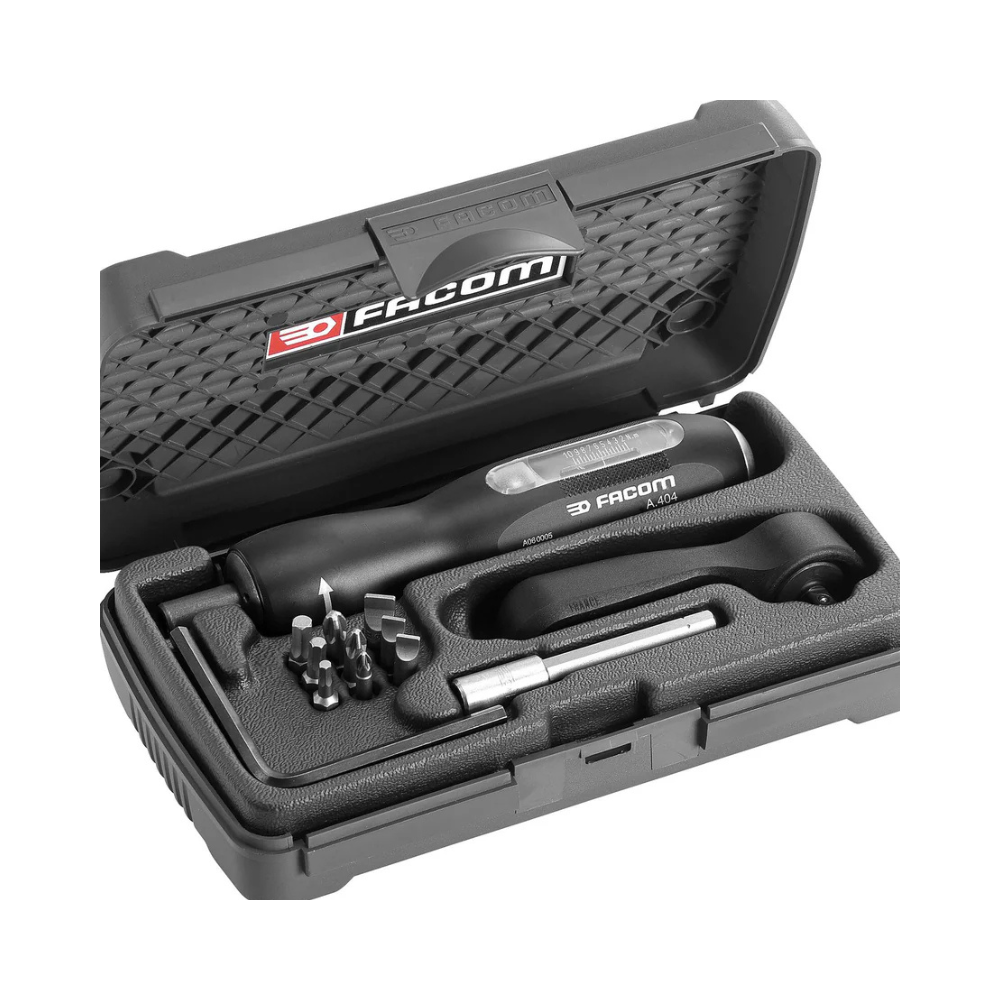 Coffret tournevis dynamométrique Facom A.402J2 - 0,5 à 2,5 N.m - embouts de vissage