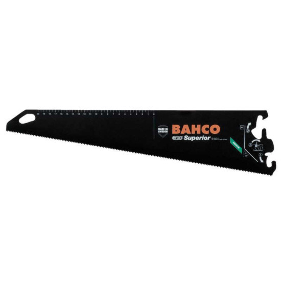 Lame de scie égoïne Superior 475 mm 9/10 TPI pour poignées ERGO Bahco EX-19-XT9-C