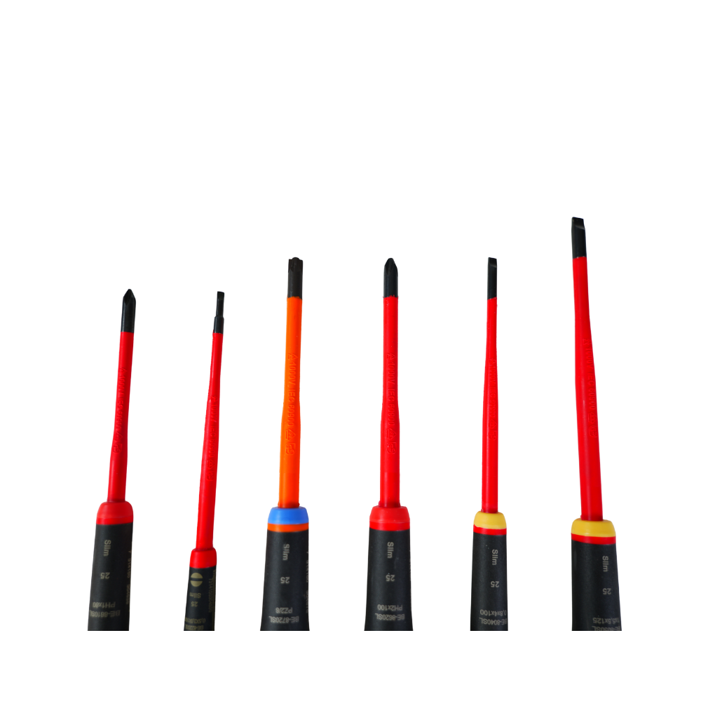 Jeu de 6 tournevis isolés ERGO Bahco ERGO.106SL - 1000 V - IEC 60900