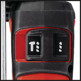 Perceuse à percussion sans fil Einhell 4513960 TE-ID 18 Li Solo - 18V - mandrin 13 mm - machine nue