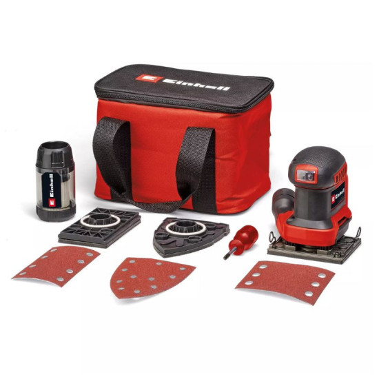 Cordless Palm Sander TE-OS 18/113 3X Li - Solo Einhell 4460730