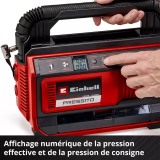 Compresseur sans fil Einhell 4020430 hybride PRESSITO 18/25 Hybride