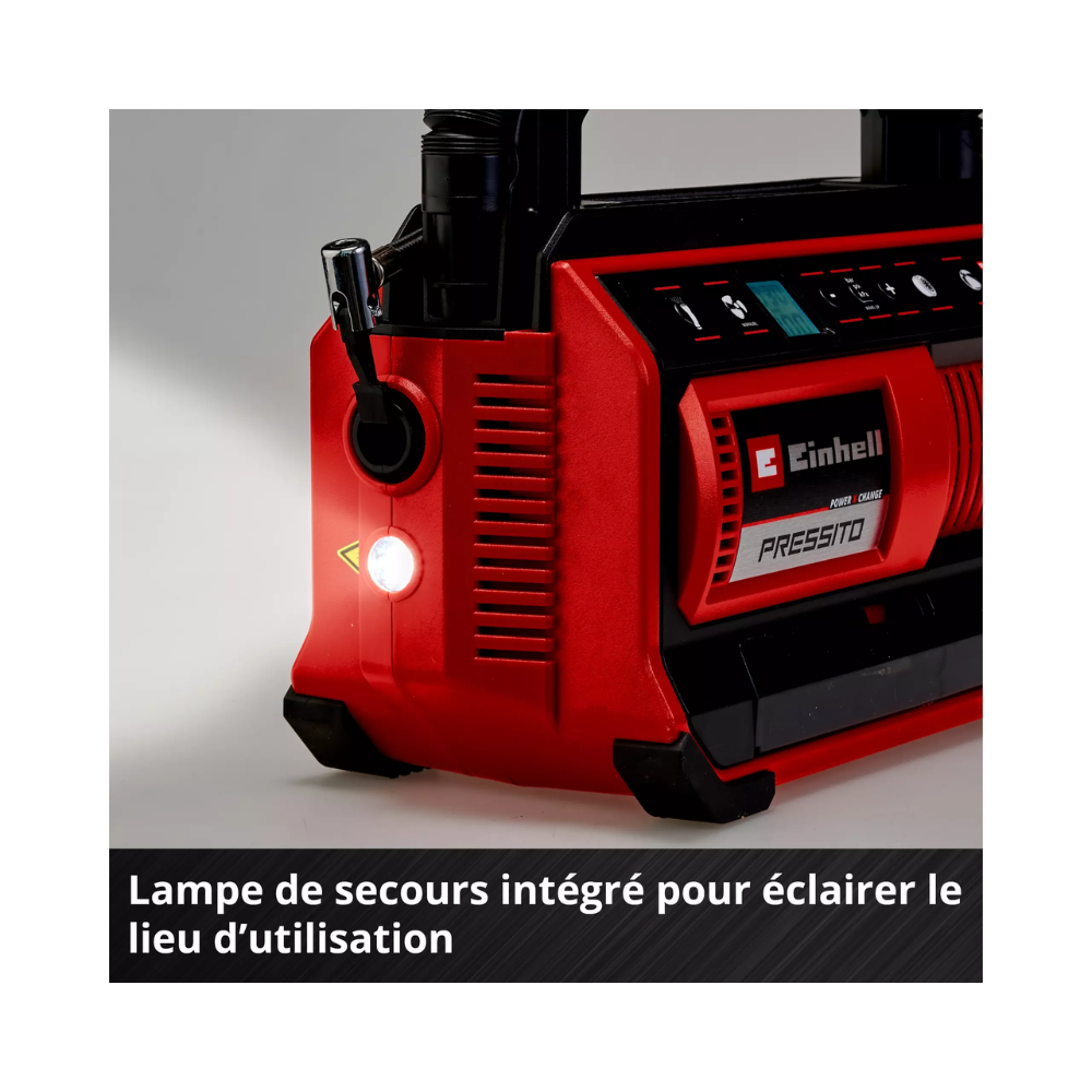 Compresseur sans fil Einhell 4020430 hybride PRESSITO 18/25 Hybride