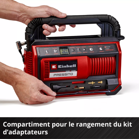 Compresseur sans fil Einhell 4020430 hybride PRESSITO 18/25 Hybride