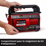 Compresseur sans fil Einhell 4020430 hybride PRESSITO 18/25 Hybride