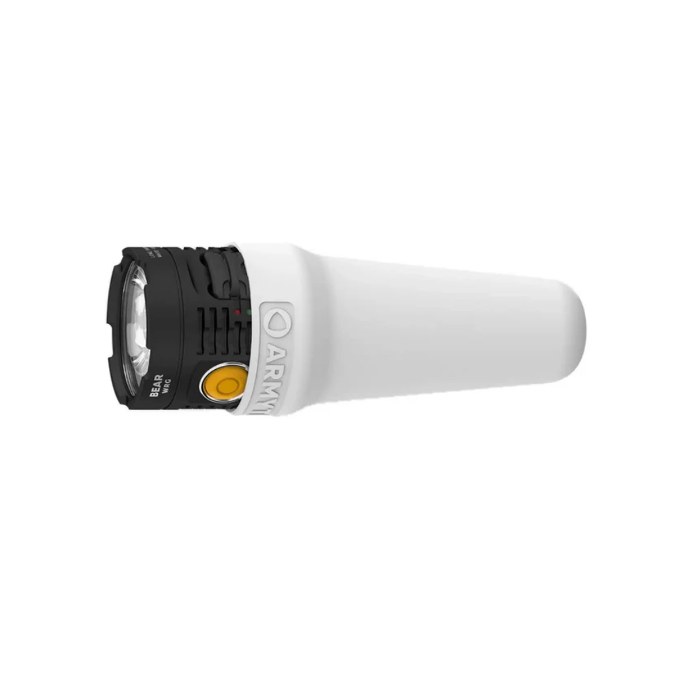 Lampe torche Armytek Bear WRG F09901C - 1 500 lm - lumière blanche, rouge et verte - batterie 21700