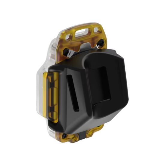 Lampe multifonction Armytek Crystal Pro F07101Y - 220 lm - lumière blanche et rouge - batterie intégrée - jaune