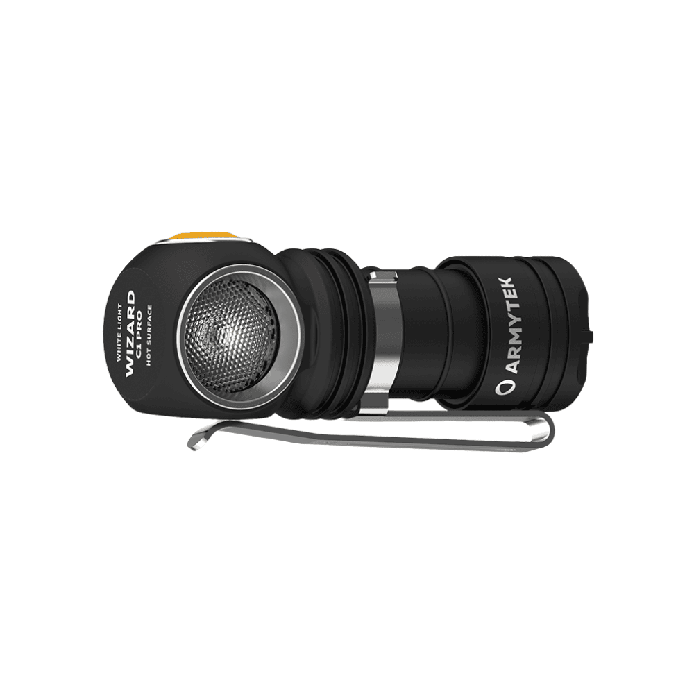 Lampe frontale Armytek Wizard C1 Pro Magnet PCB F09001PC - 1 000 lm - lumière froide - batterie 18350