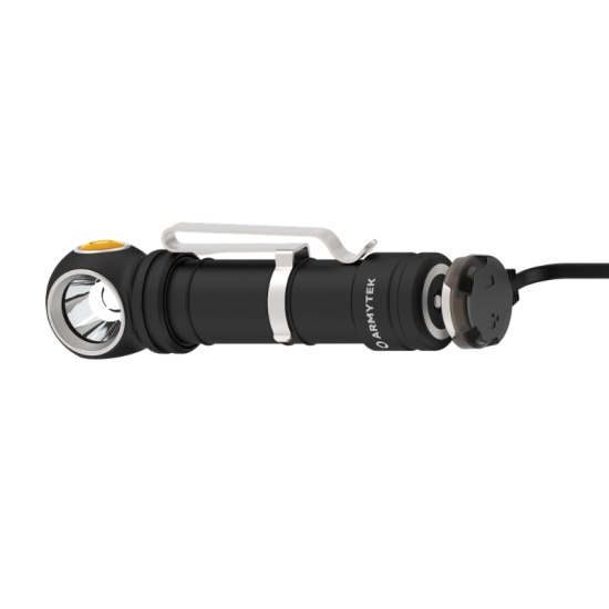 Lampe frontale Armytek Wizard C2 Pro Max LR F06702PC - 4 150 lm - lumière froide - batterie 21700 protégée + chargeur