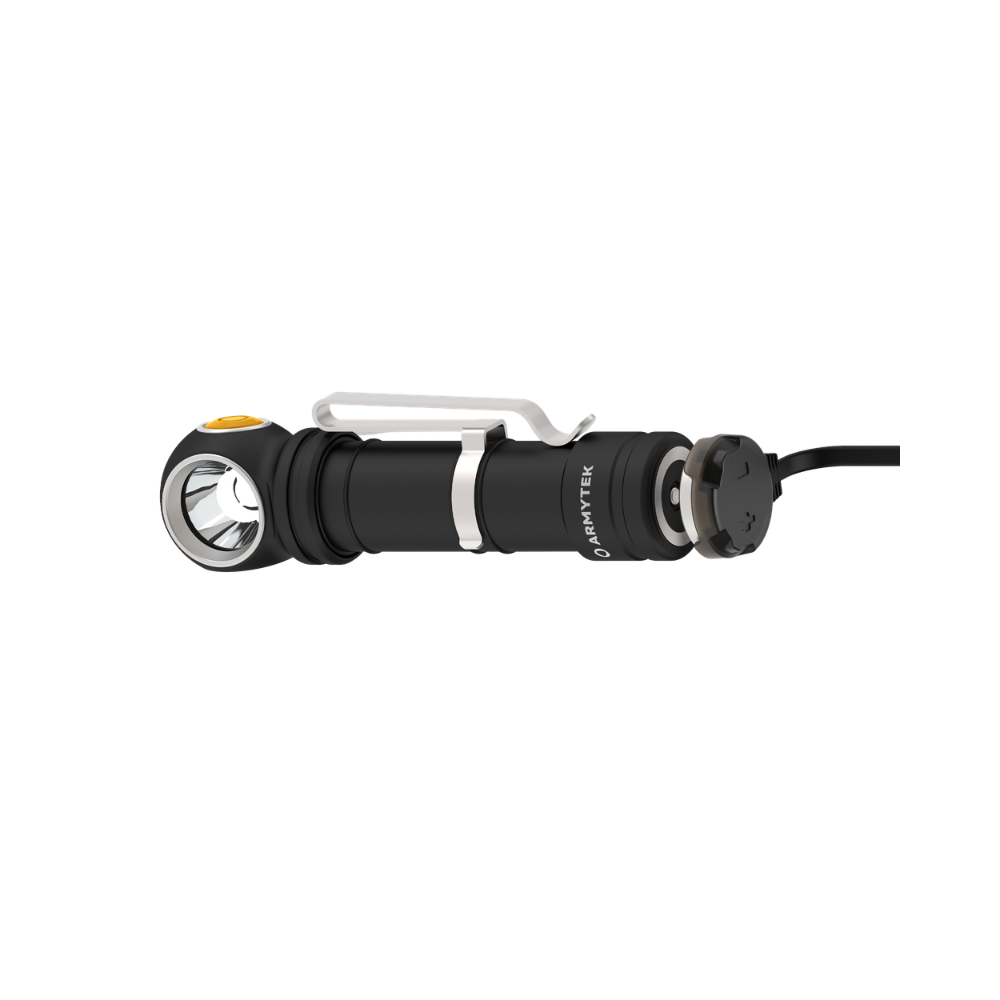 Lampe frontale Armytek Wizard C2 Pro Max LR F06702PC - 4 150 lm - lumière froide - batterie 21700 protégée + chargeur