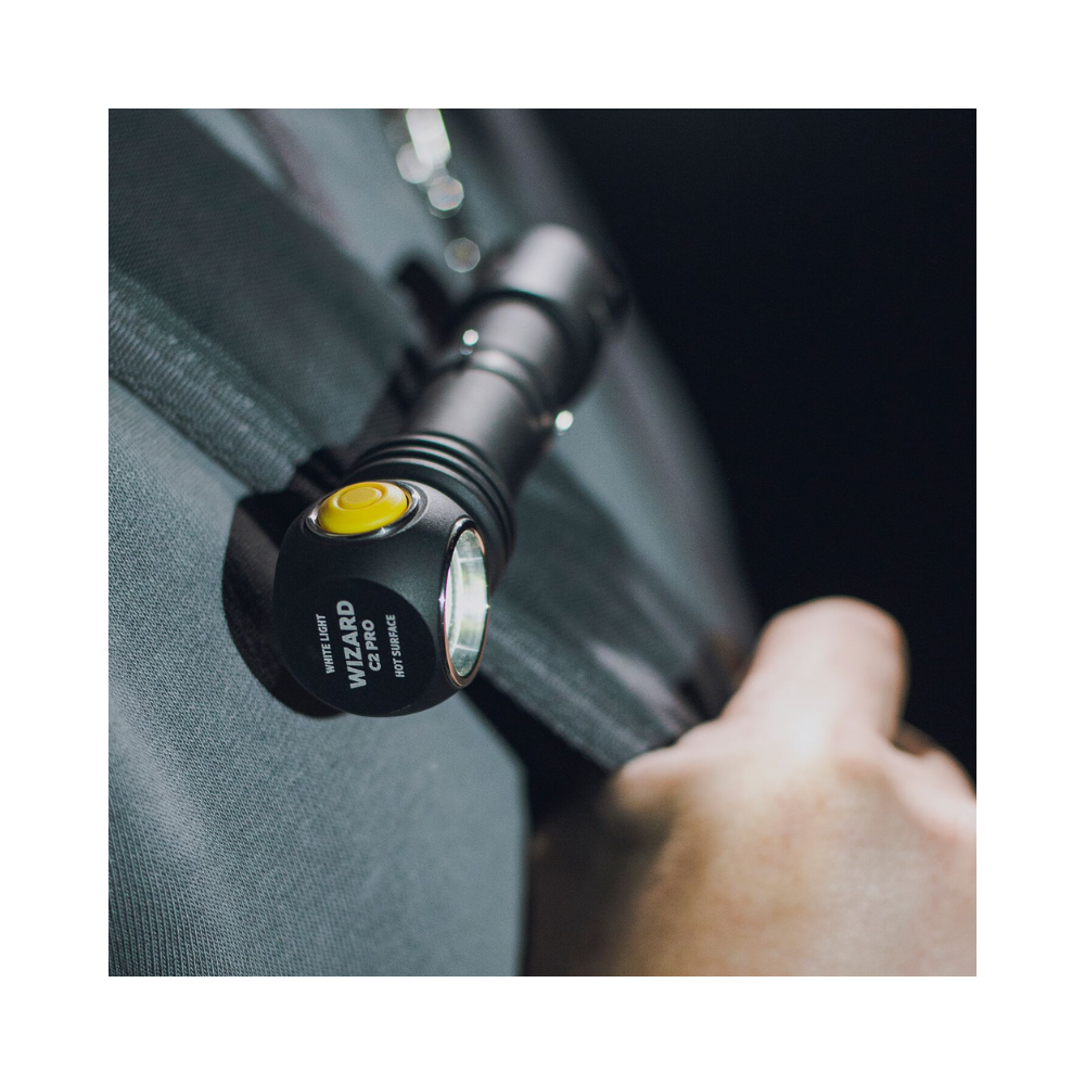 Lampe frontale Armytek Wizard C2 Pro F08701C - 2 500 lm - lumière froide - batterie 18650