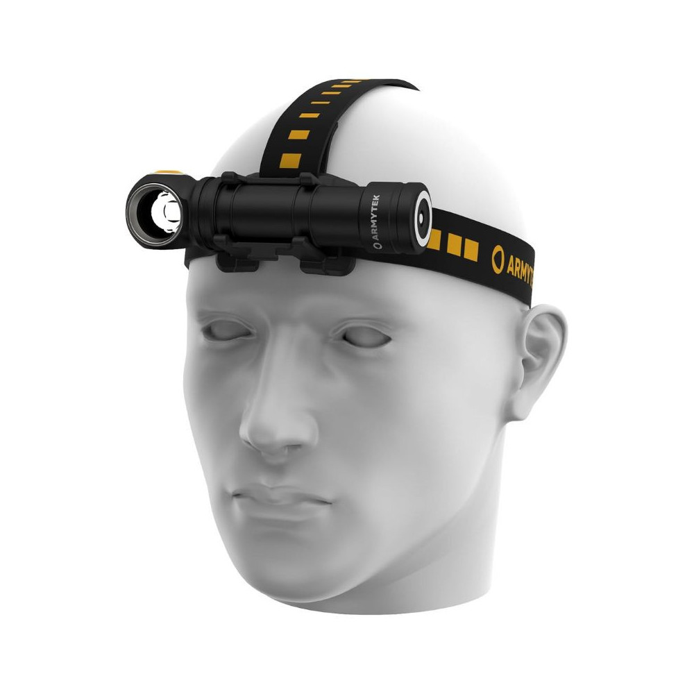 Lampe frontale Armytek Wizard C2 Pro Max LR F06702C - 4 150 lm - lumière froide - batterie 21700