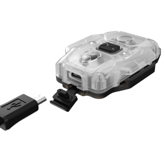 Lampe frontale multifonction Armytek Crystal WUV F07001GUV - 150 lm - lumière blanche et UV 365 nm - gris