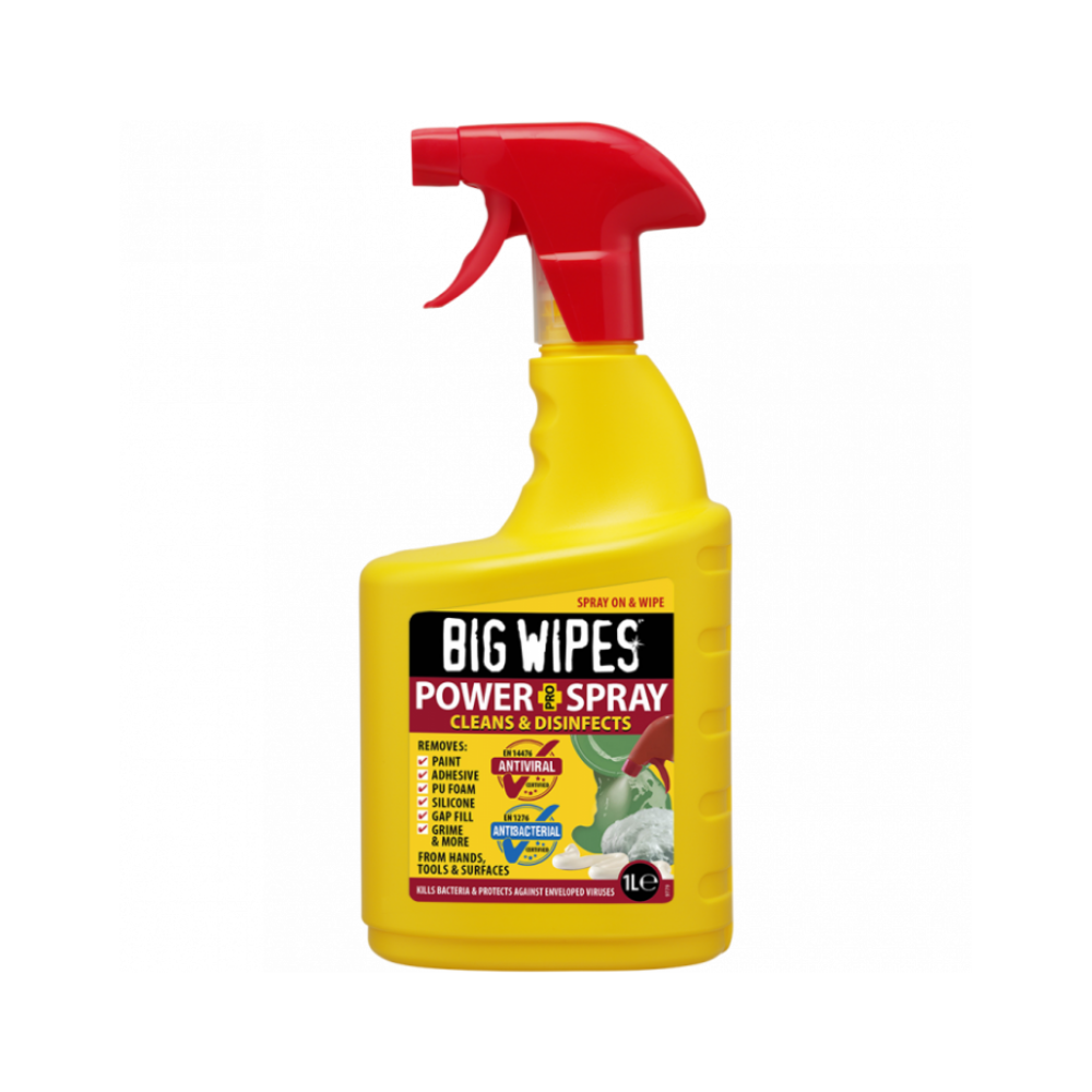Kit de nettoyage Van System Big Wipes BIVSKIT0 - Lingettes, spray et supports - 8 pièces