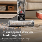 Aspirateur laveur sans fil Bissell CrossWave OmniForce 3912N - station de charge