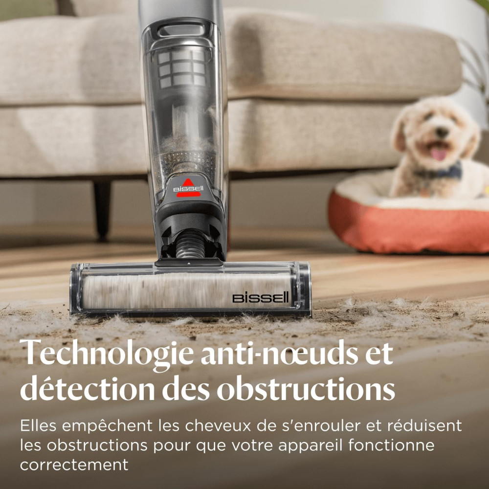 Aspirateur laveur sans fil Bissell CrossWave OmniForce 3912N - station de charge