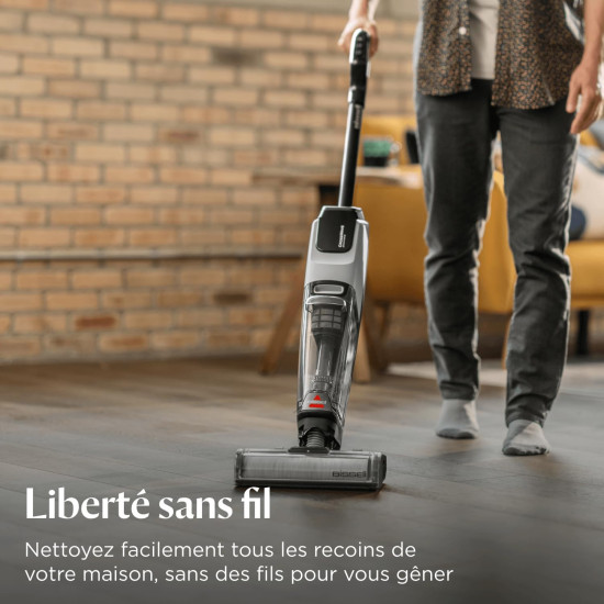 Aspirateur laveur sans fil Bissell CrossWave OmniForce 3912N - station de charge