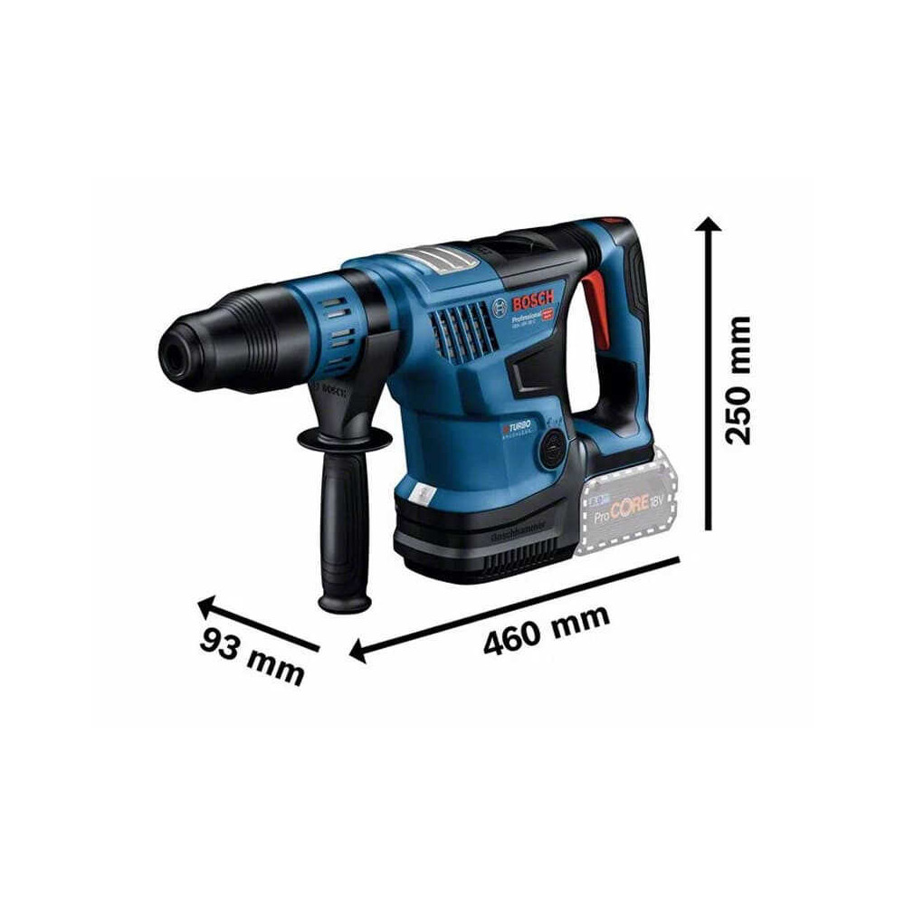 Perforateur SDS-Max sans fil Bosch Professional GBH 18V-36 C 611915001 - 18V - 7 J - machine nue