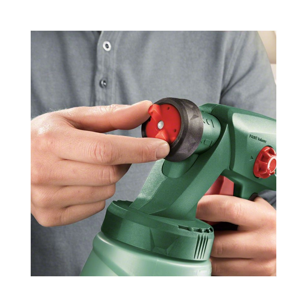 Pistolet à peinture filaire Bosch PFS 2000 603207300 - 440 W - 200 ml/min - 2 godets 800 ml