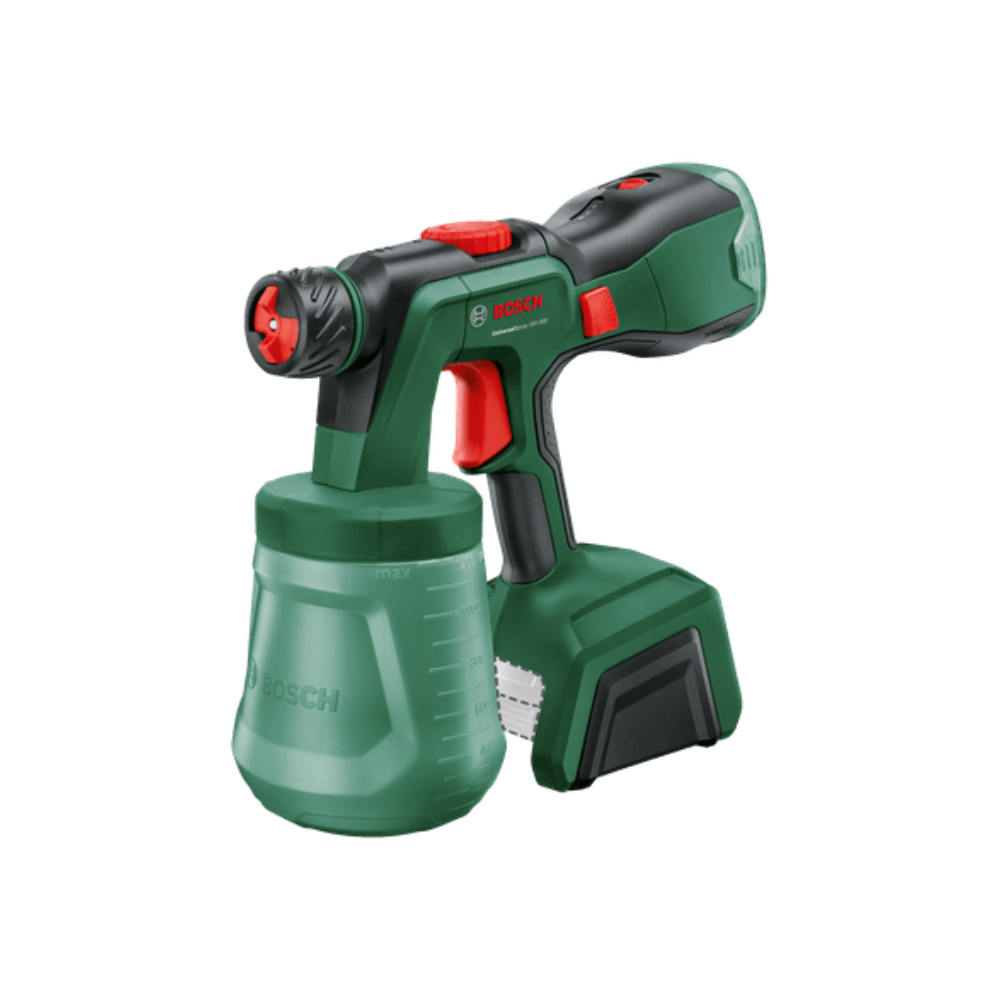 Pistolet à peinture sans fil Bosch UniversalSpray 18V-300 603208100 - 18V Power for All - 1,2 l - machine nue