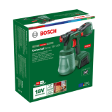Pistolet à peinture sans fil Bosch UniversalSpray 18V-300 603208100 - 18V Power for All - 1,2 l - machine nue