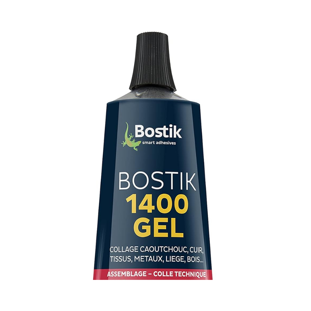 Colle contact gel multi-usages Bostik 1400GEL-125ml - 125 ml - Sans toluène