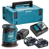 Ponceuse excentrique Makita DBO180RFJ 18V LXT