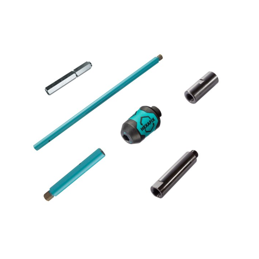 Adaptateur HEXAFIX PRO Collomix 49451-000 - raccord M14 - changement de turbine sans outil