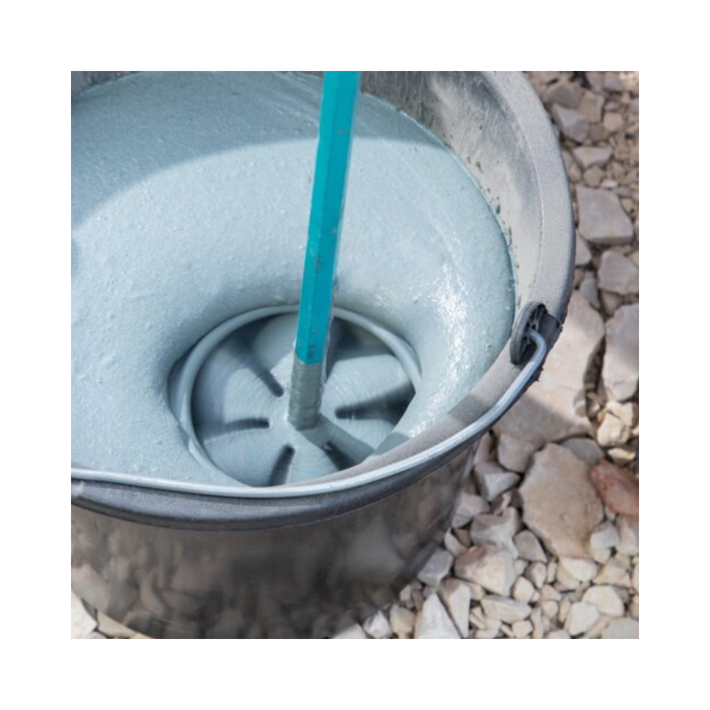 Turbine de malaxage Collomix DLX 120 HF 40109-000 - Ø120 mm - 590 mm - HEXAFIX