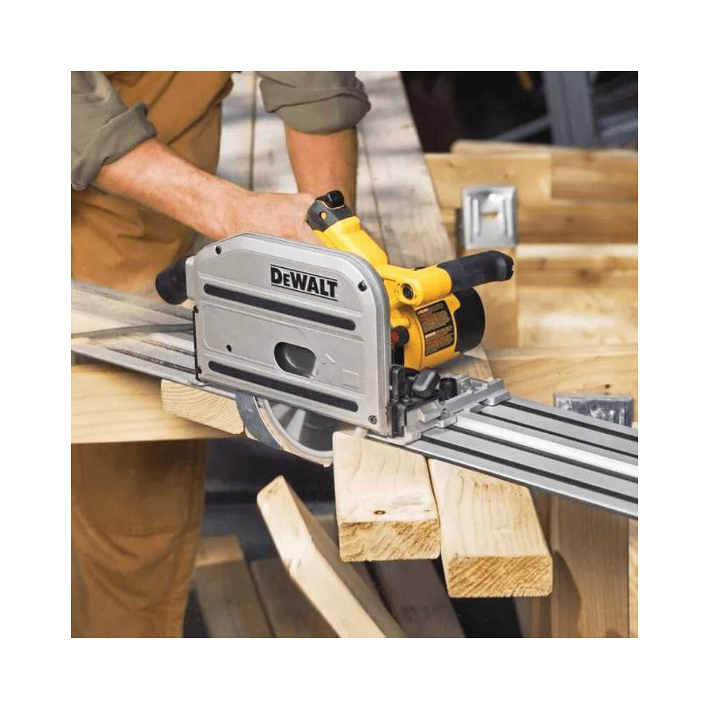 Scie circulaire plongeante filaire DeWalt DWS520KT-QS - 1300 W - Ø165 mm - coffret