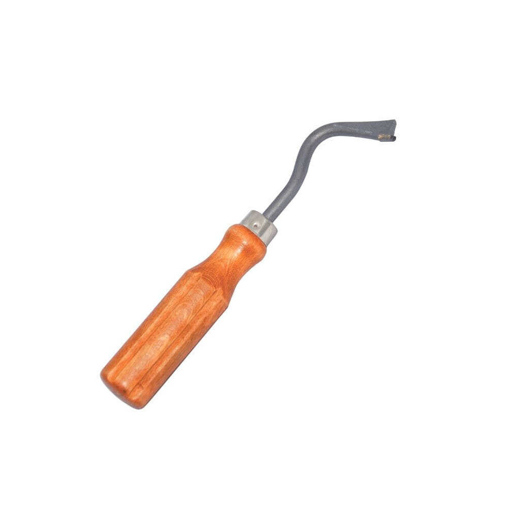 Griffe à zinc Dimos 145542 - pointe carbure - manche bois