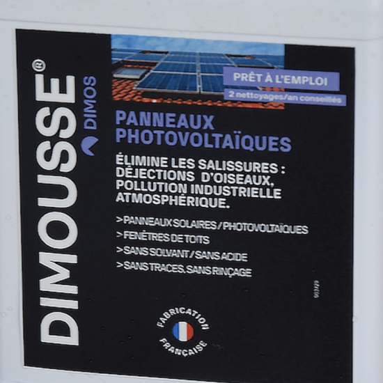Nettoyant panneaux photovoltaïques Dimos 444302 - DIMOUSSE - bidon 5 L