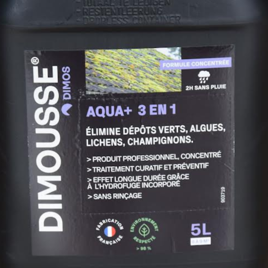Nettoyant Dimos 444140 - DIMOUSSE AQUA+ 3 en 1 - 5 L