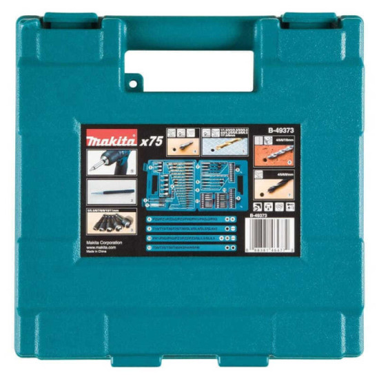 Set de 75 forets et embouts en coffret Makita B-49373