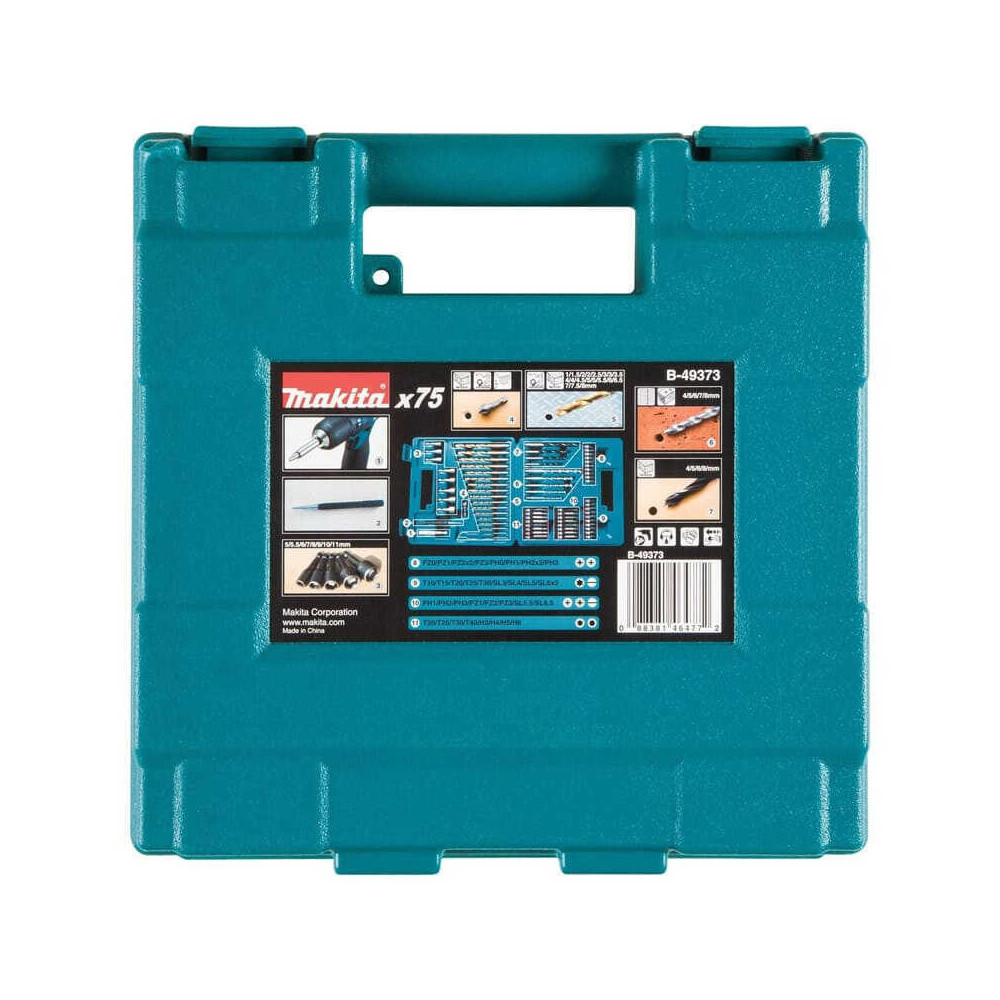 Set de 75 forets et embouts en coffret Makita B-49373