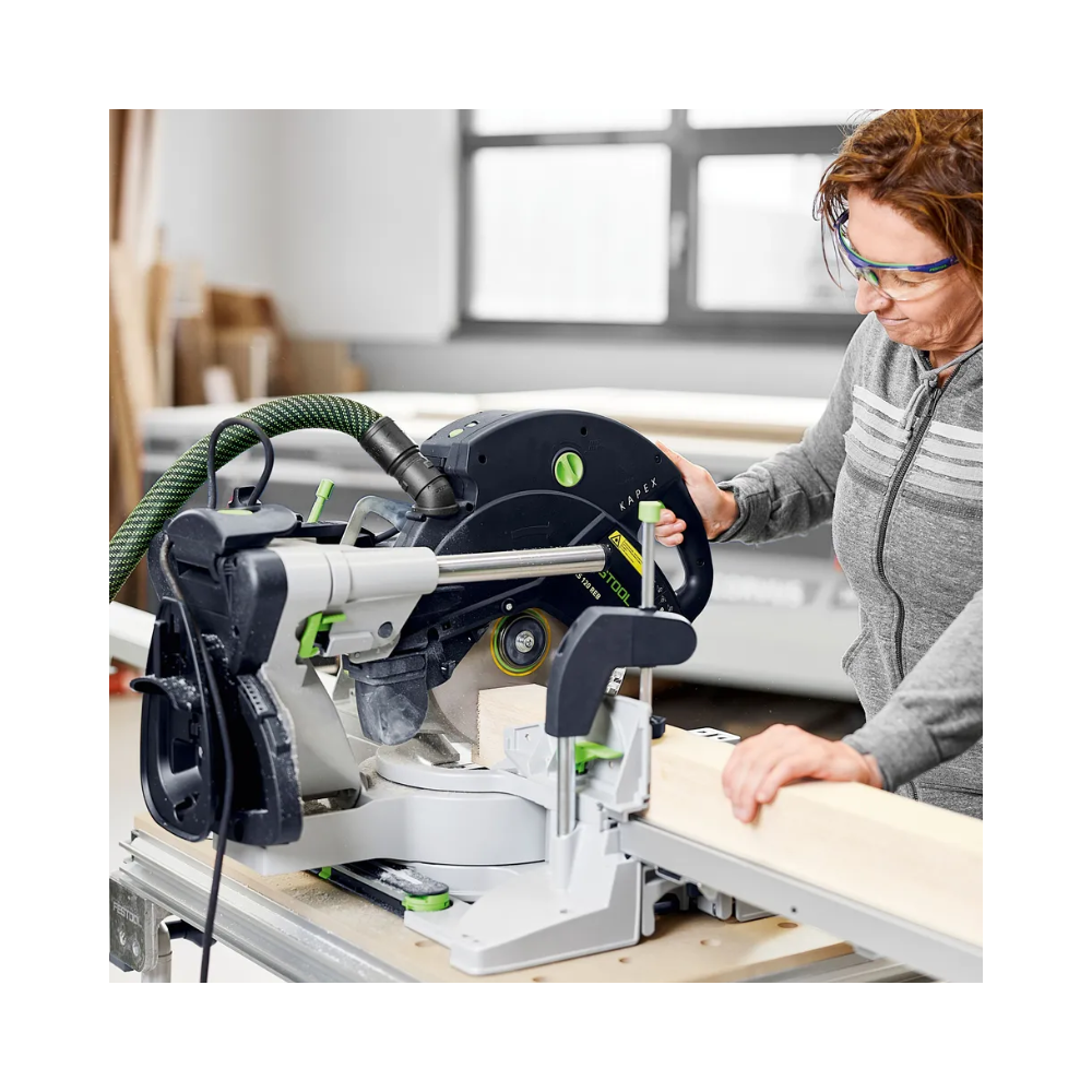 Scie à onglet radiale filaire Festool 575313 s radiale KS 120 REB-Set-UG KAPEX - 1 600 W