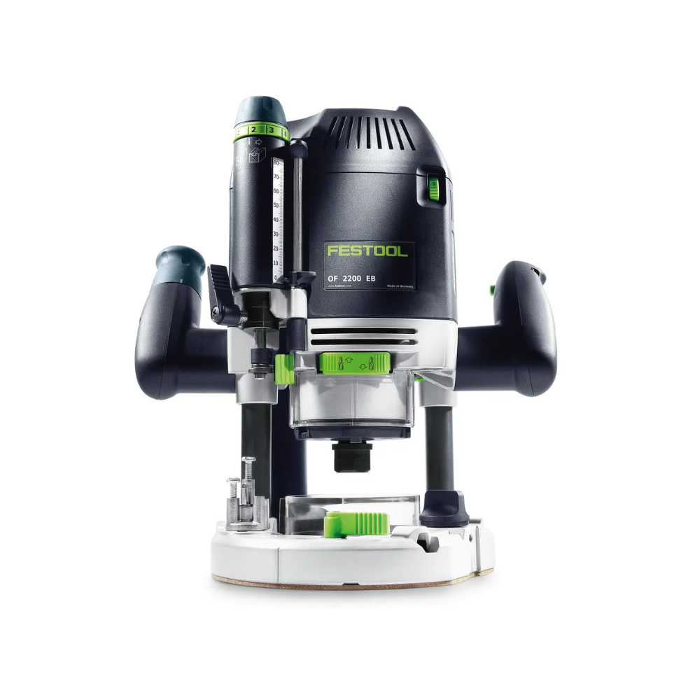 Défonceuse filaire Festool OF 2200 EB-Set 576220 - 2 200 W - réglage fin 20 mm - Systainer SYS3 M 337