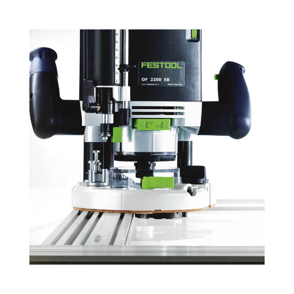 Défonceuse filaire Festool OF 2200 EB-Set 576220 - 2 200 W - réglage fin 20 mm - Systainer SYS3 M 337