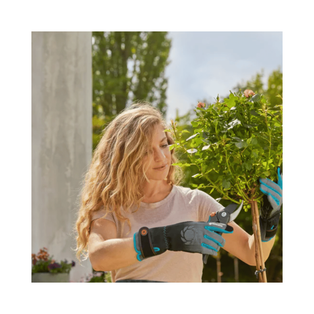 Gants de jardin Gardena 11540-20 - rosiers - fibres aramide - taille 8 / M - la paire